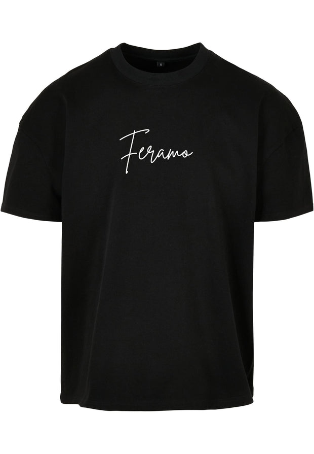 OVERSIZE SHIRT FERAMO ELEGANZ BLACK ULTRAHEAVY